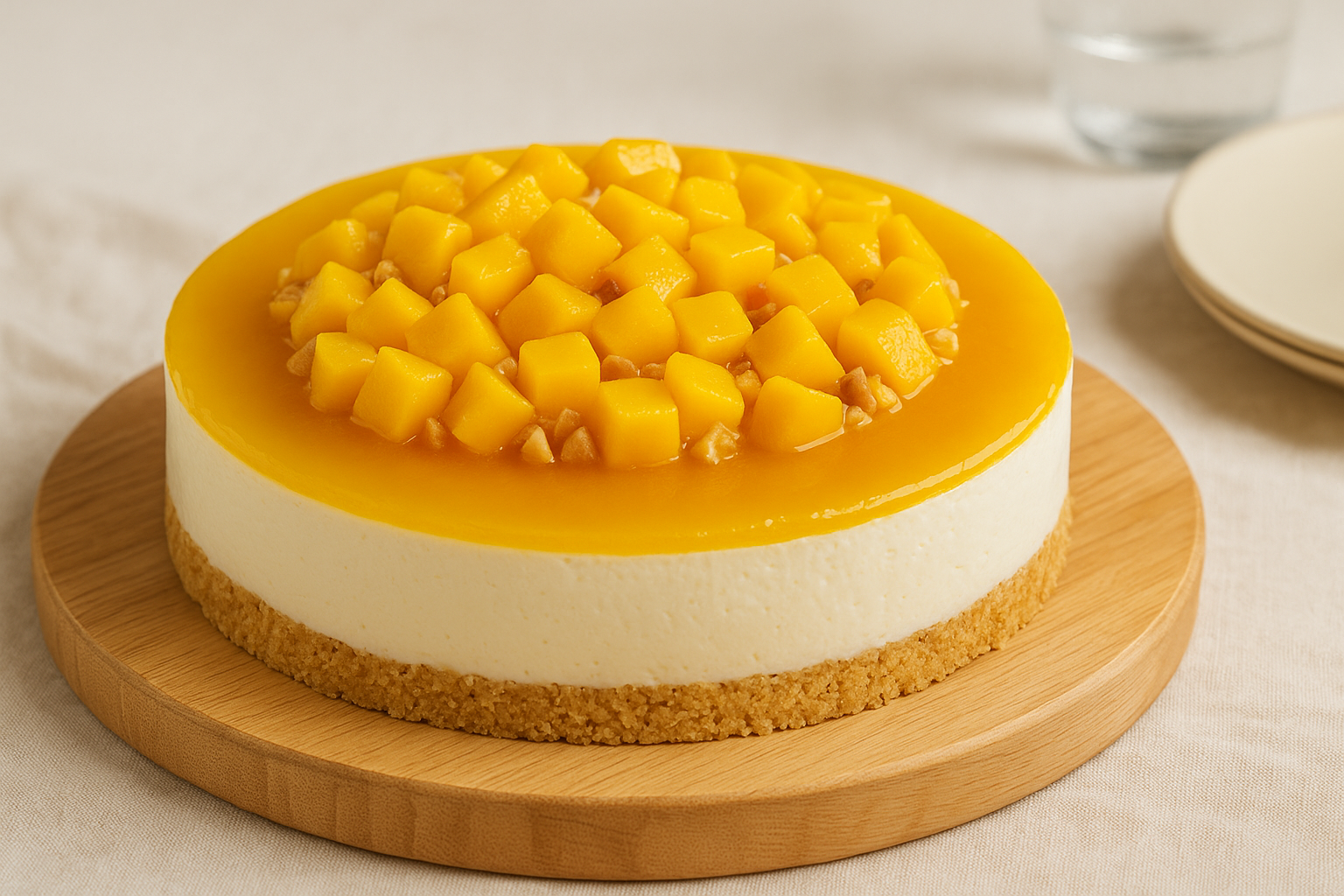 コストコ マンゴークランチヨーグルトケーキ